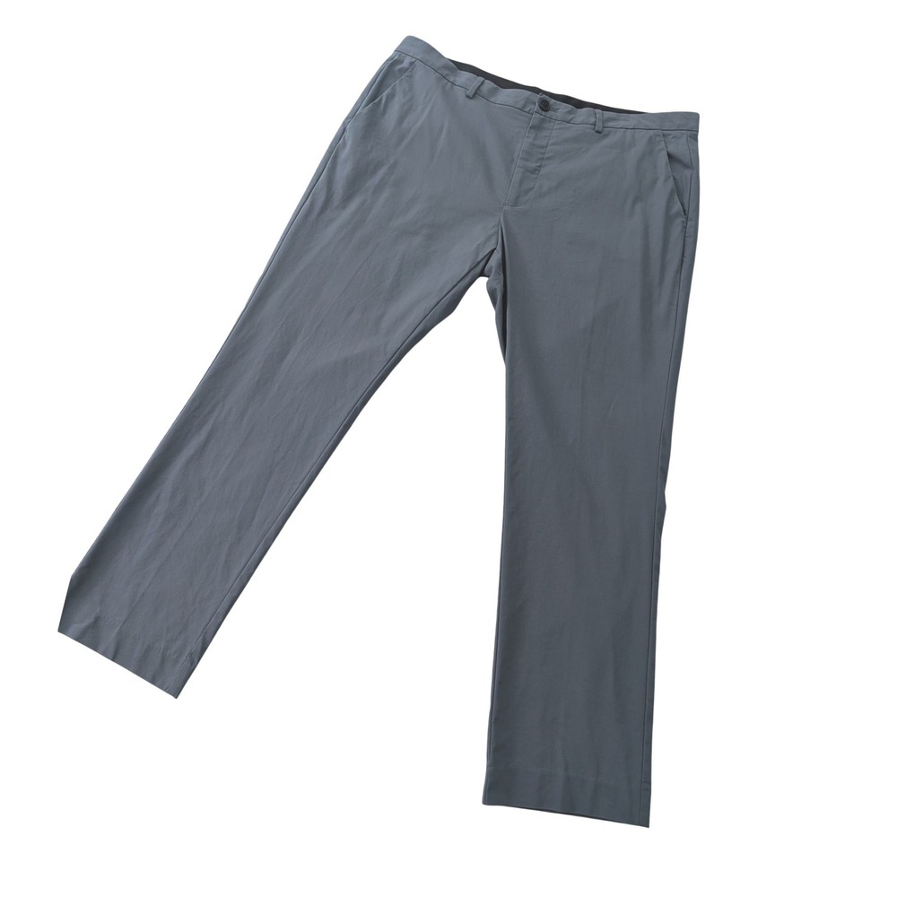 Bonobos 38x30 Chino Pants Mens Blue Gray 3XDRY Tech Stretch Performance